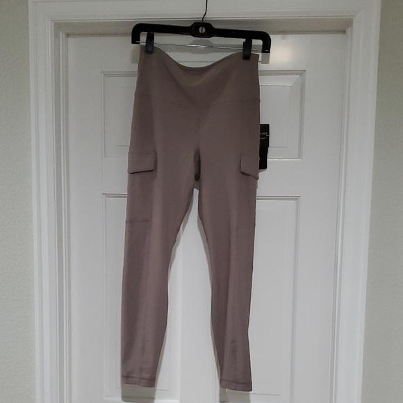 90 Degrees by Reflex On Point Flex Rib Cargo Ankle Leggings Women's sz M - Picture 1 of 4